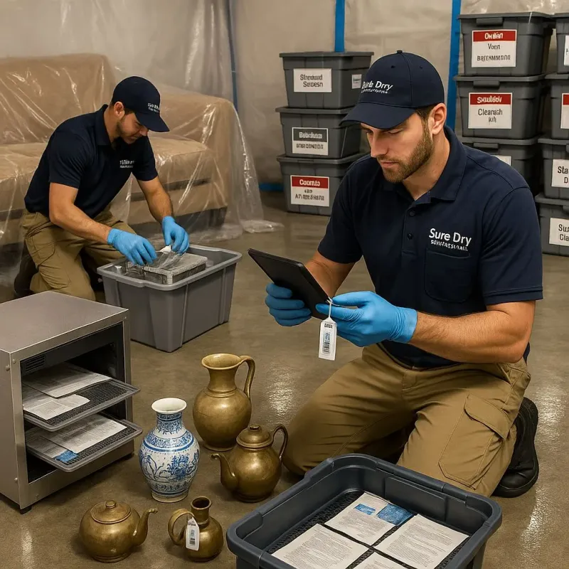 Content Protection and Restoration process in Spanaway, WA