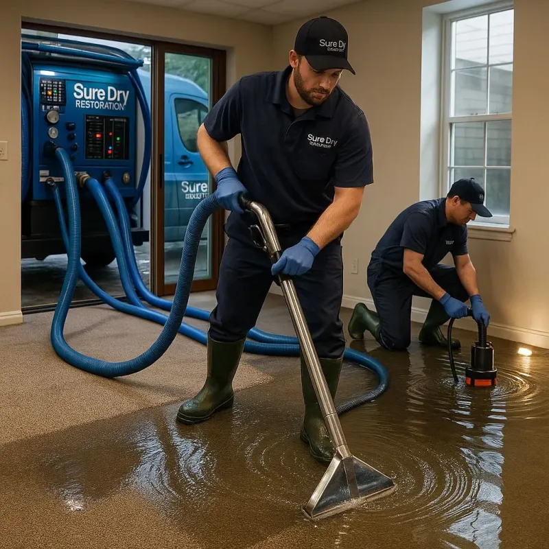 Water Extraction and Removal process in Spanaway, WA